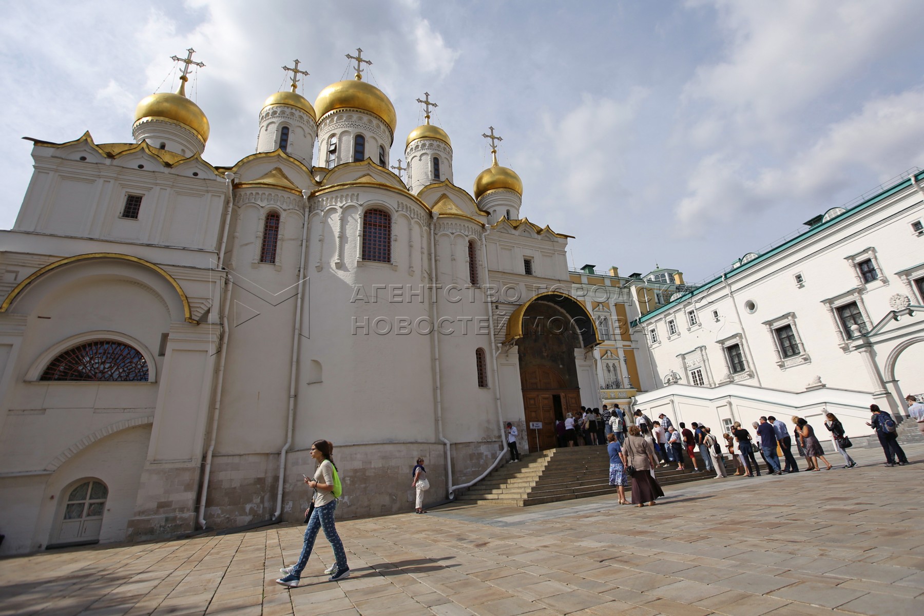 Псковские мастера возвели Благовещенский собор