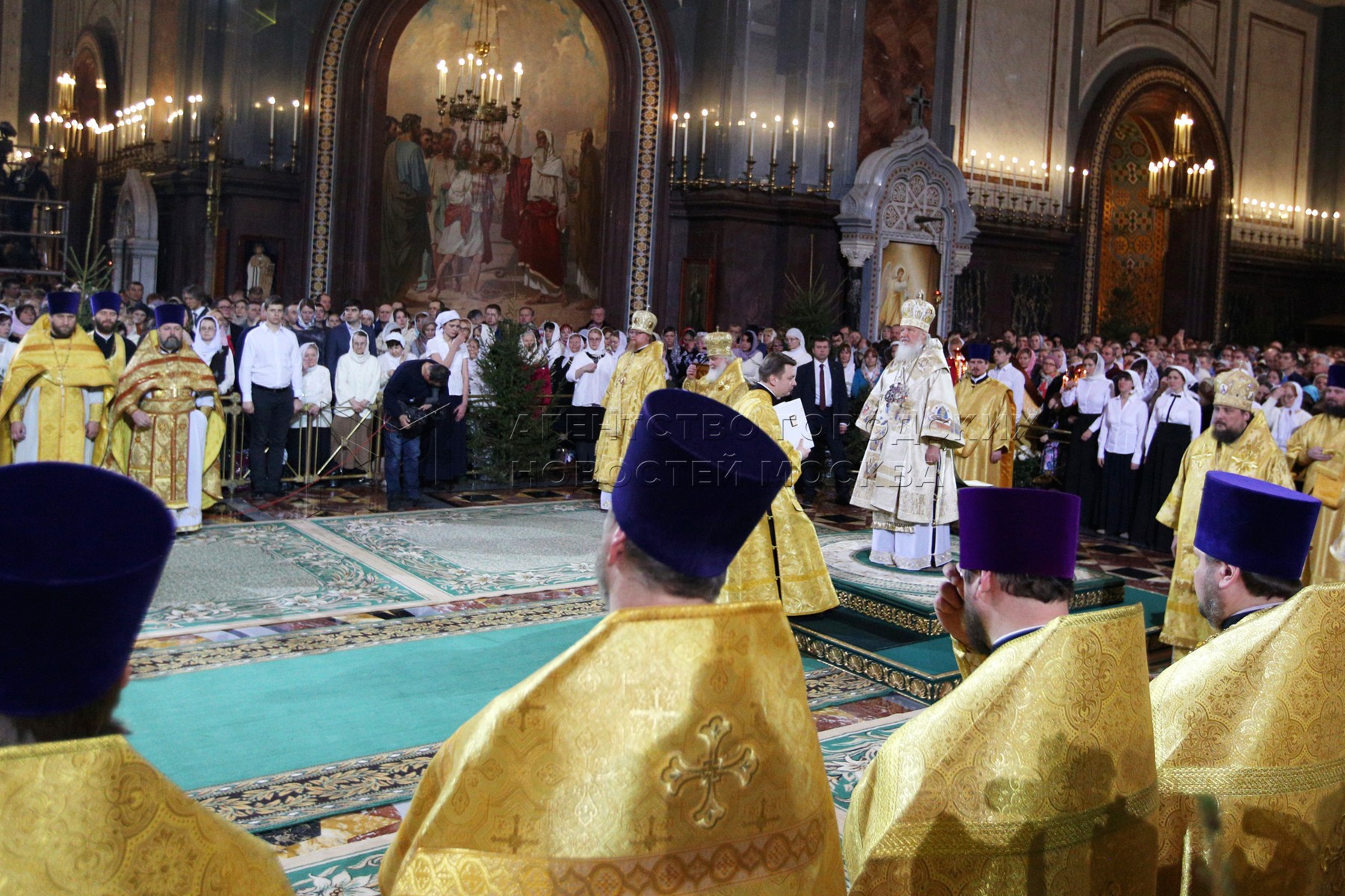 Прямая трансляция богослужения сегодня