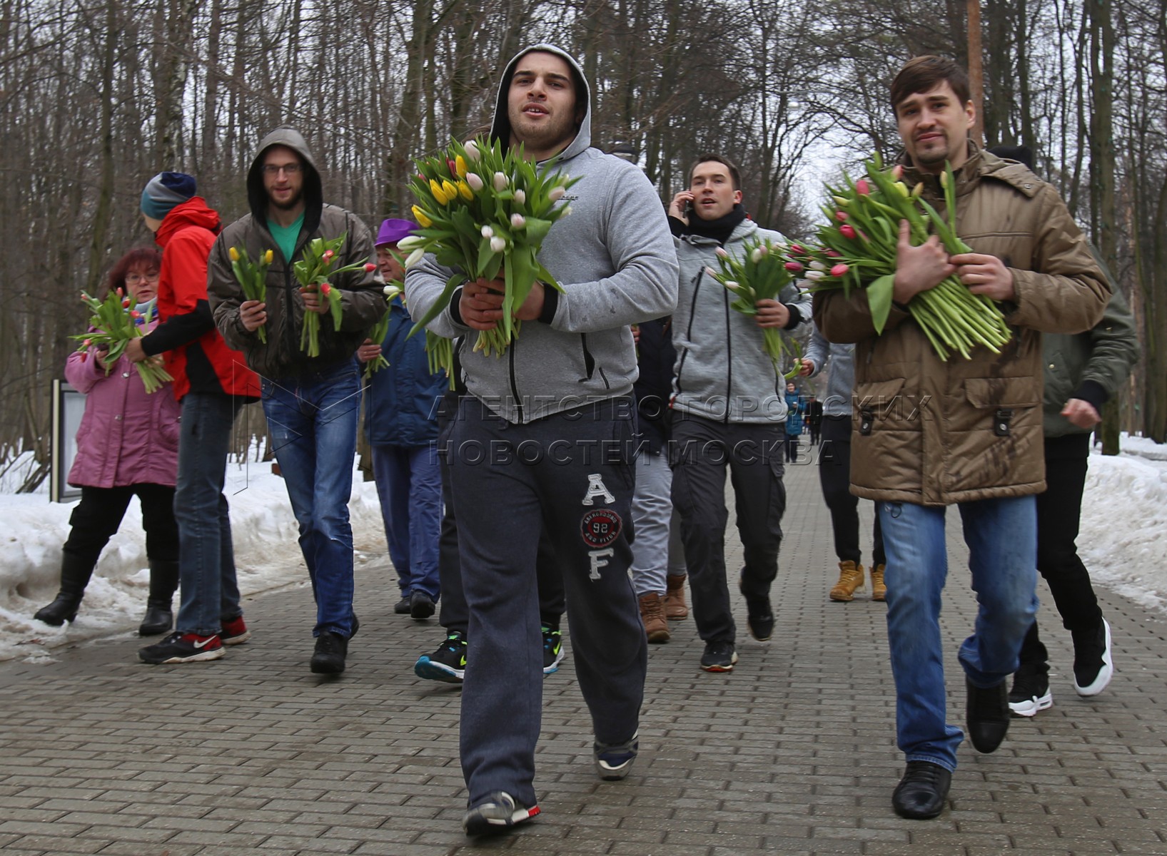 Парк Фили на 8 марта