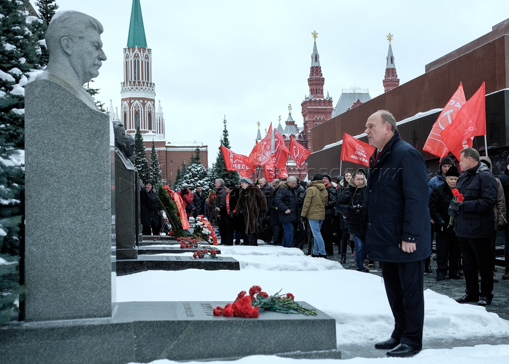 Памятник Сталина на красной площади