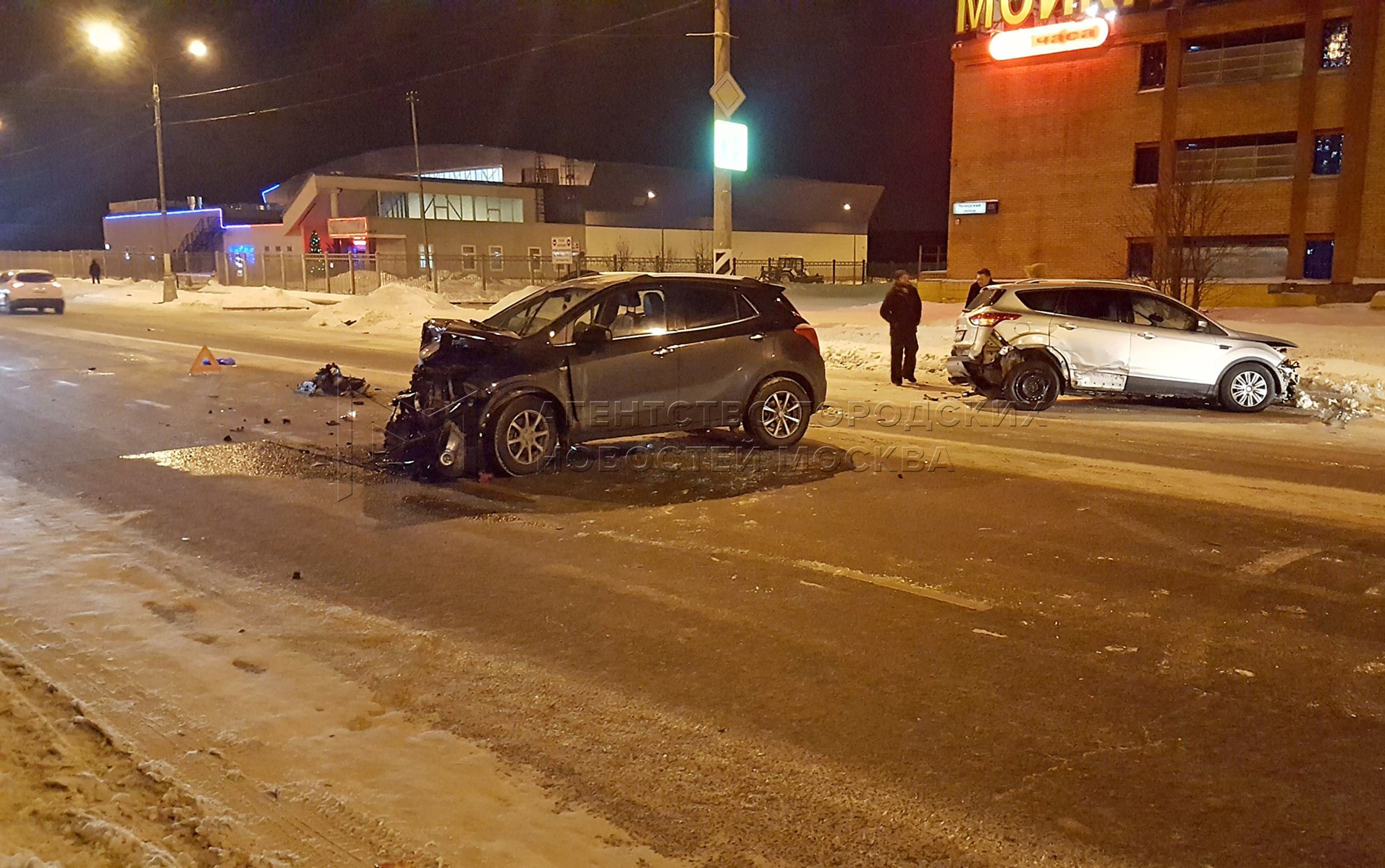 ДТП с участием двух автомобилей произошло в Чечерском …