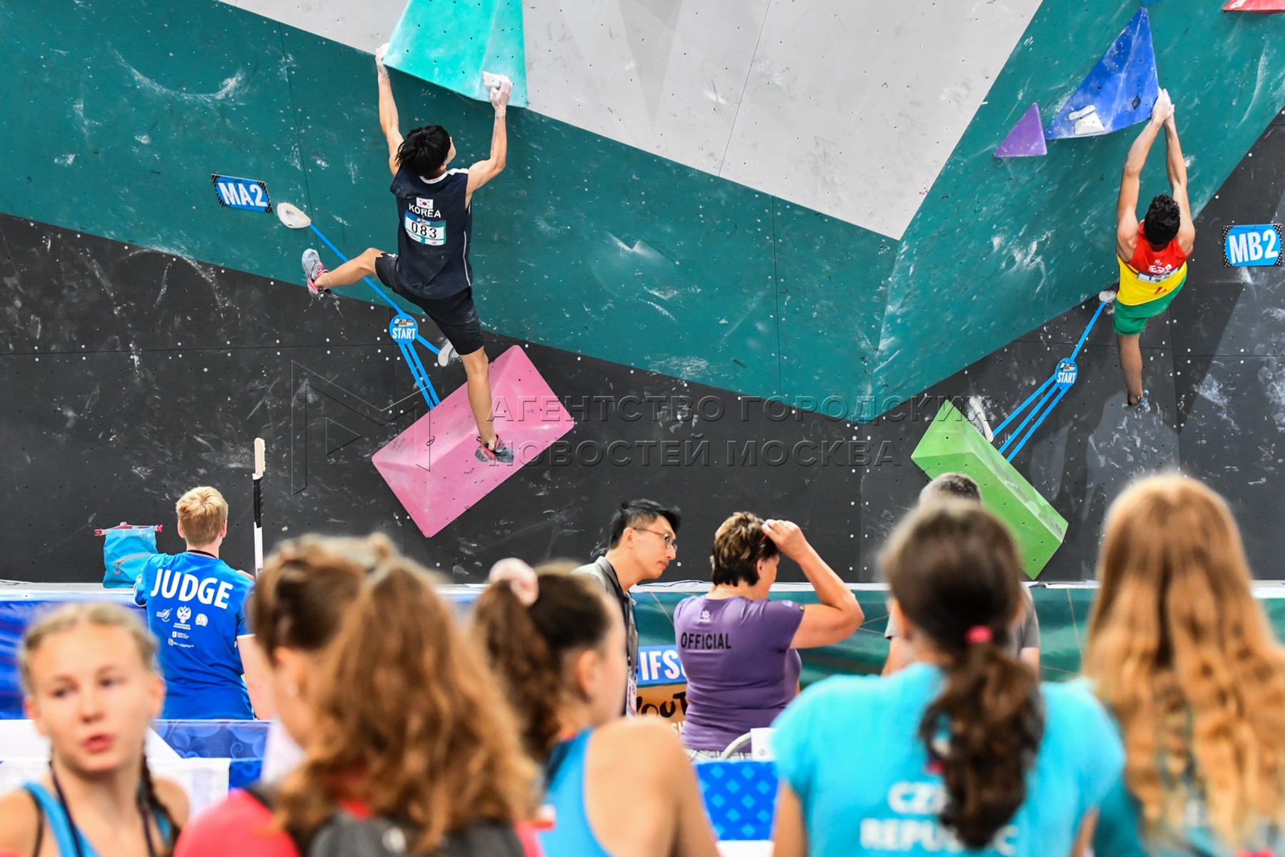 Чемпионат мира по скалолазанию 2018