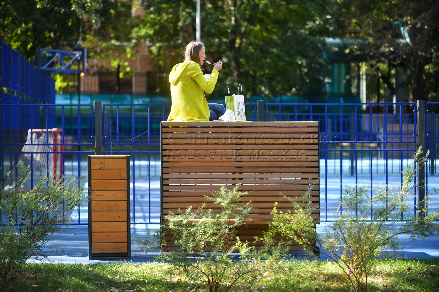 Туалет в делегатском парке