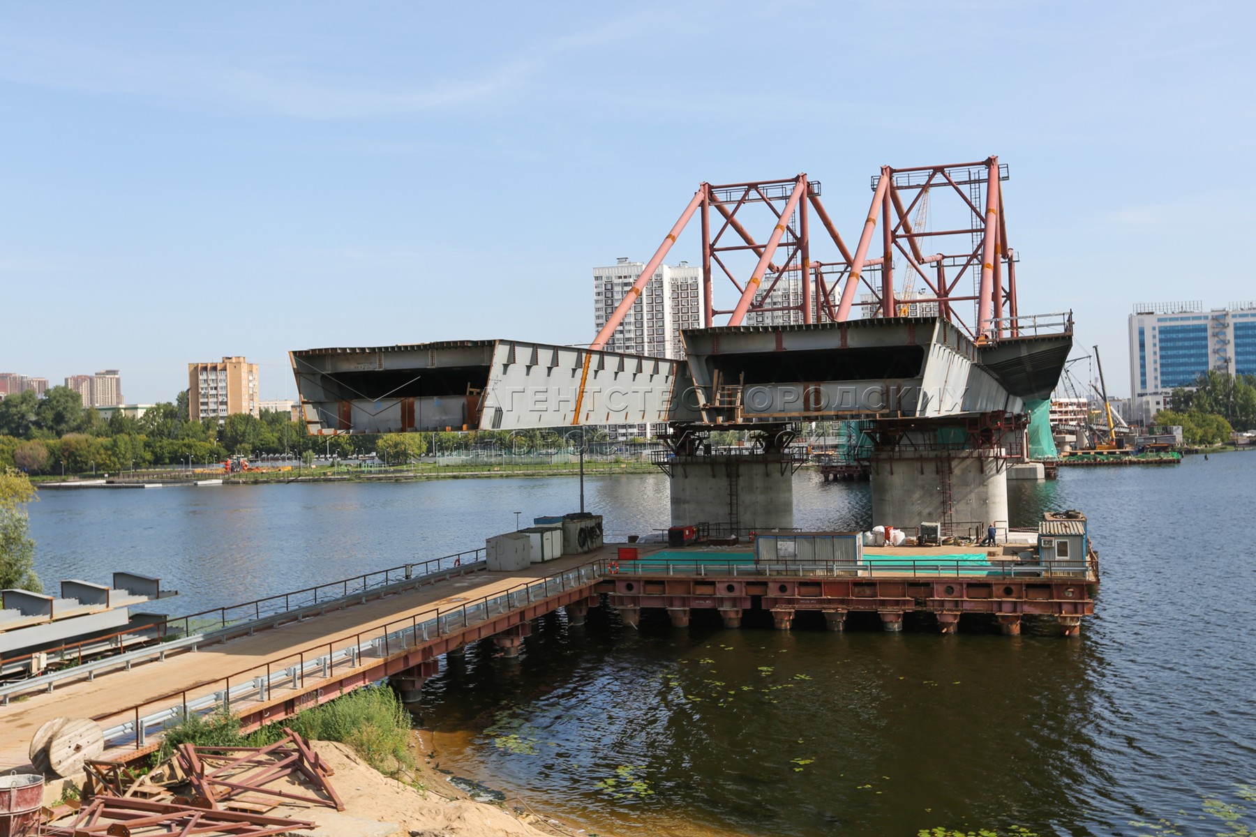 кожуховский затон мост