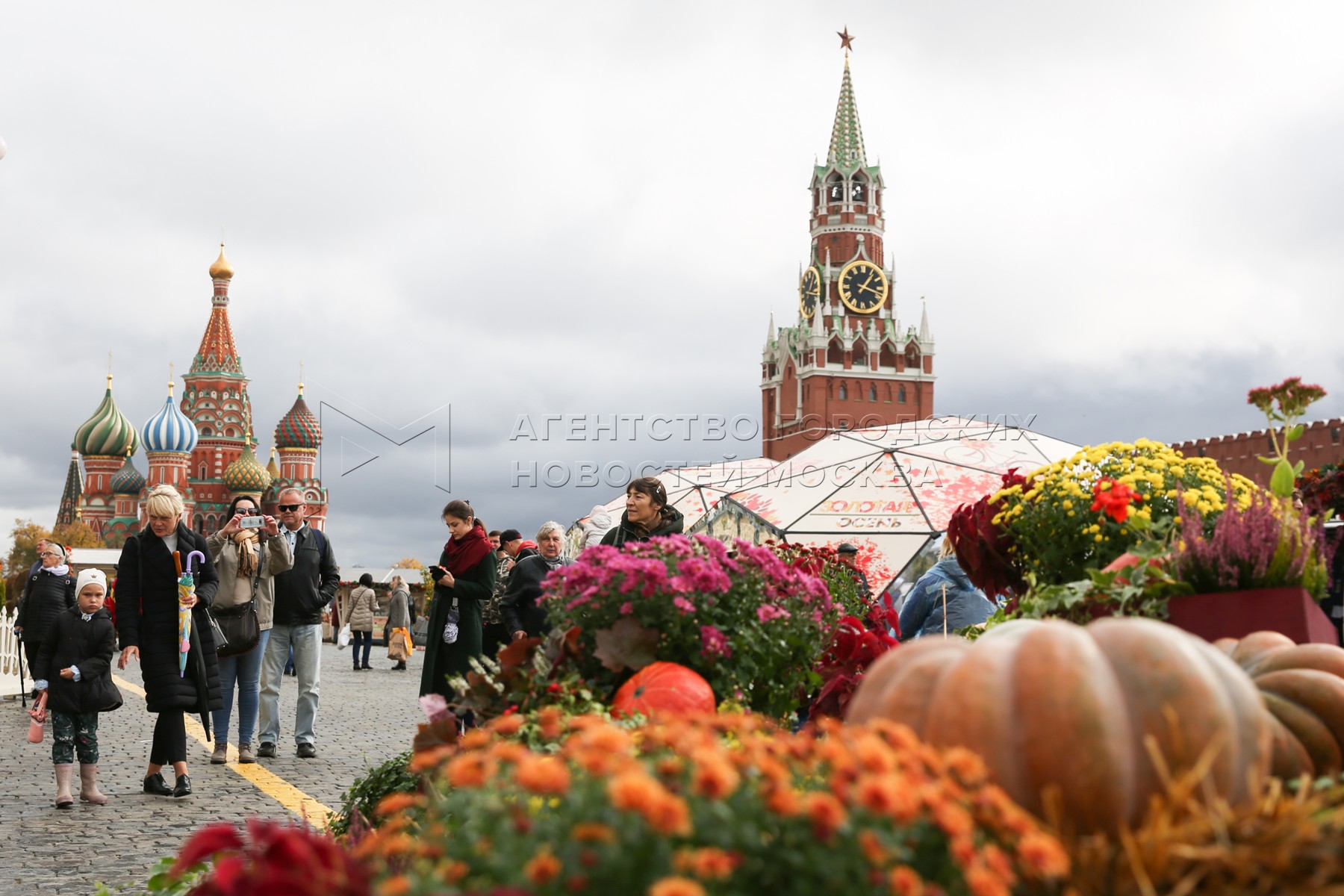 Осень на красной площади