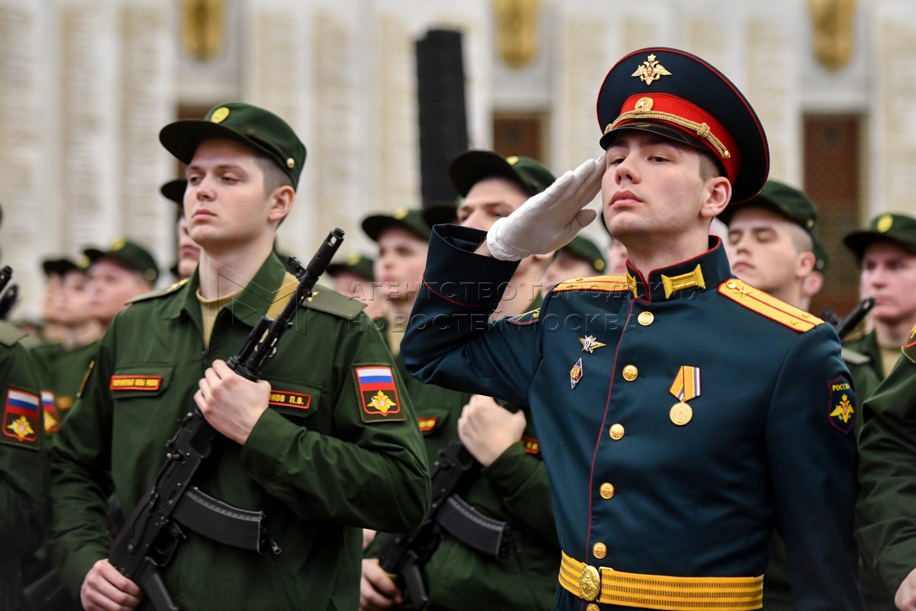Семёновский полк в Москве 2020