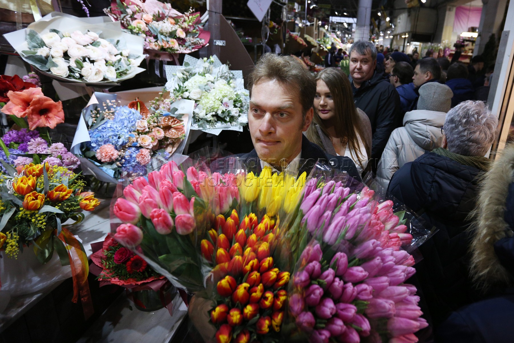 Ольга Джабладзе Рижский рынок цветы