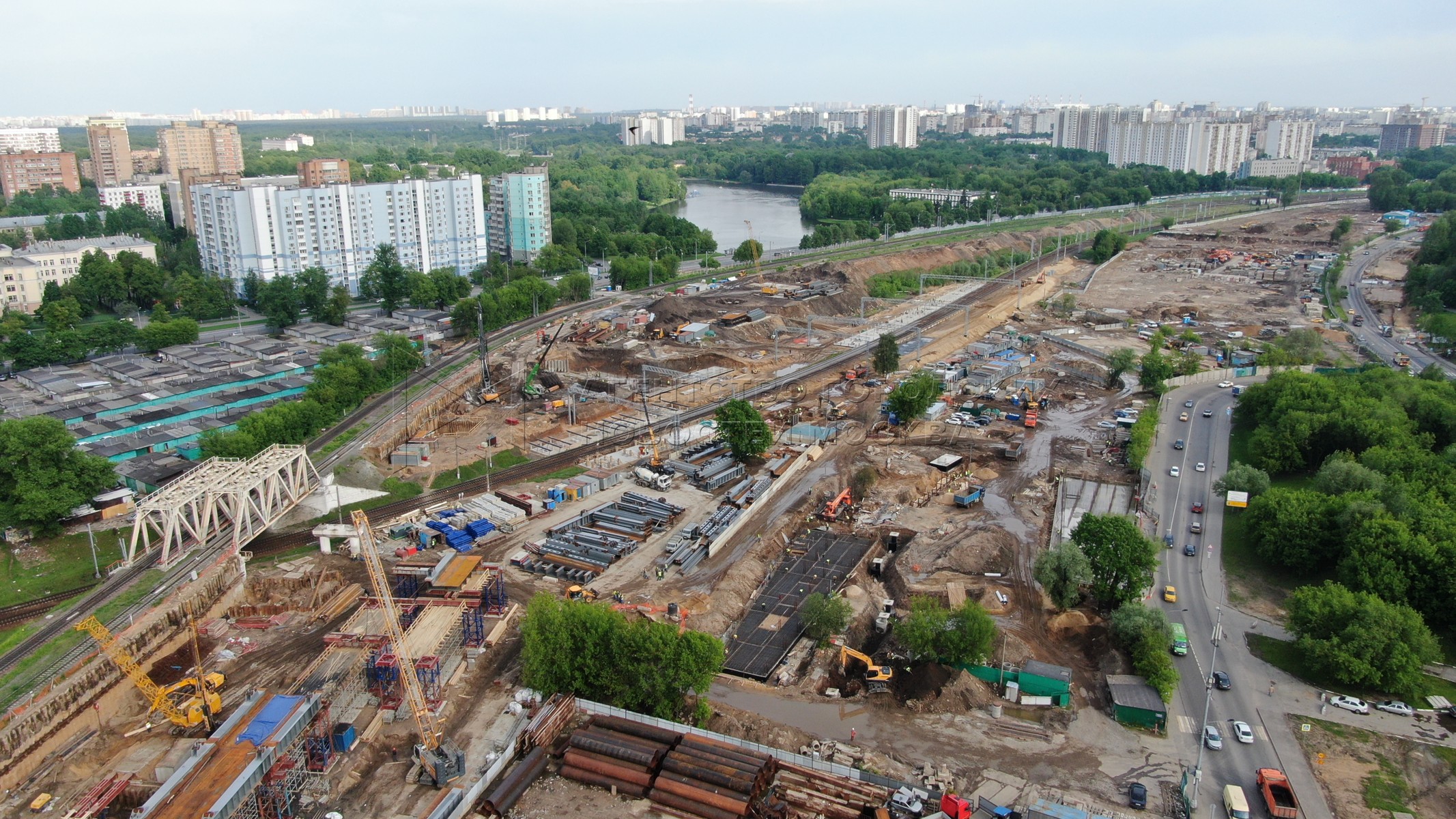 Платформа Печатники, Москва