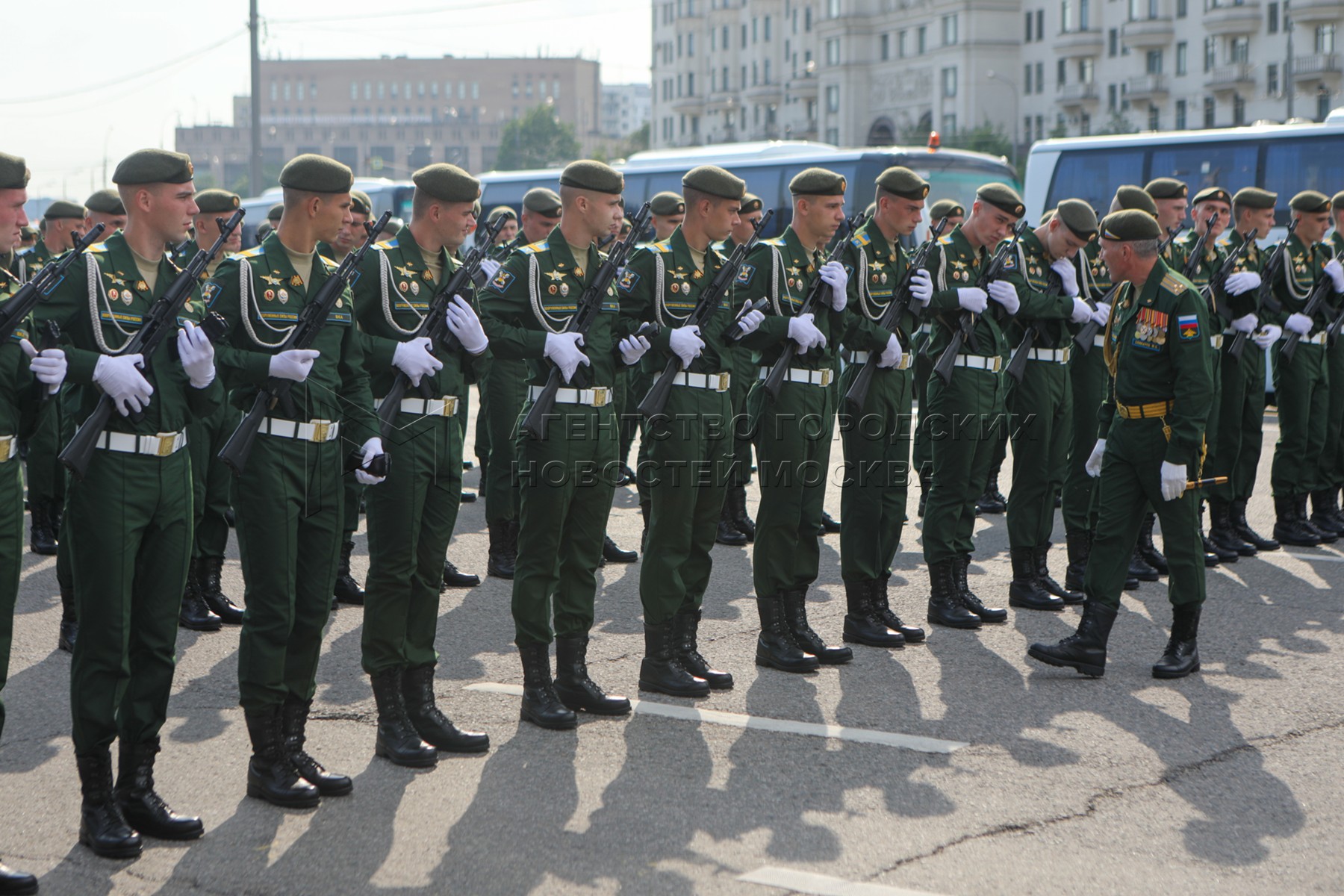 Репетиция парада Победы 2021 в Москве