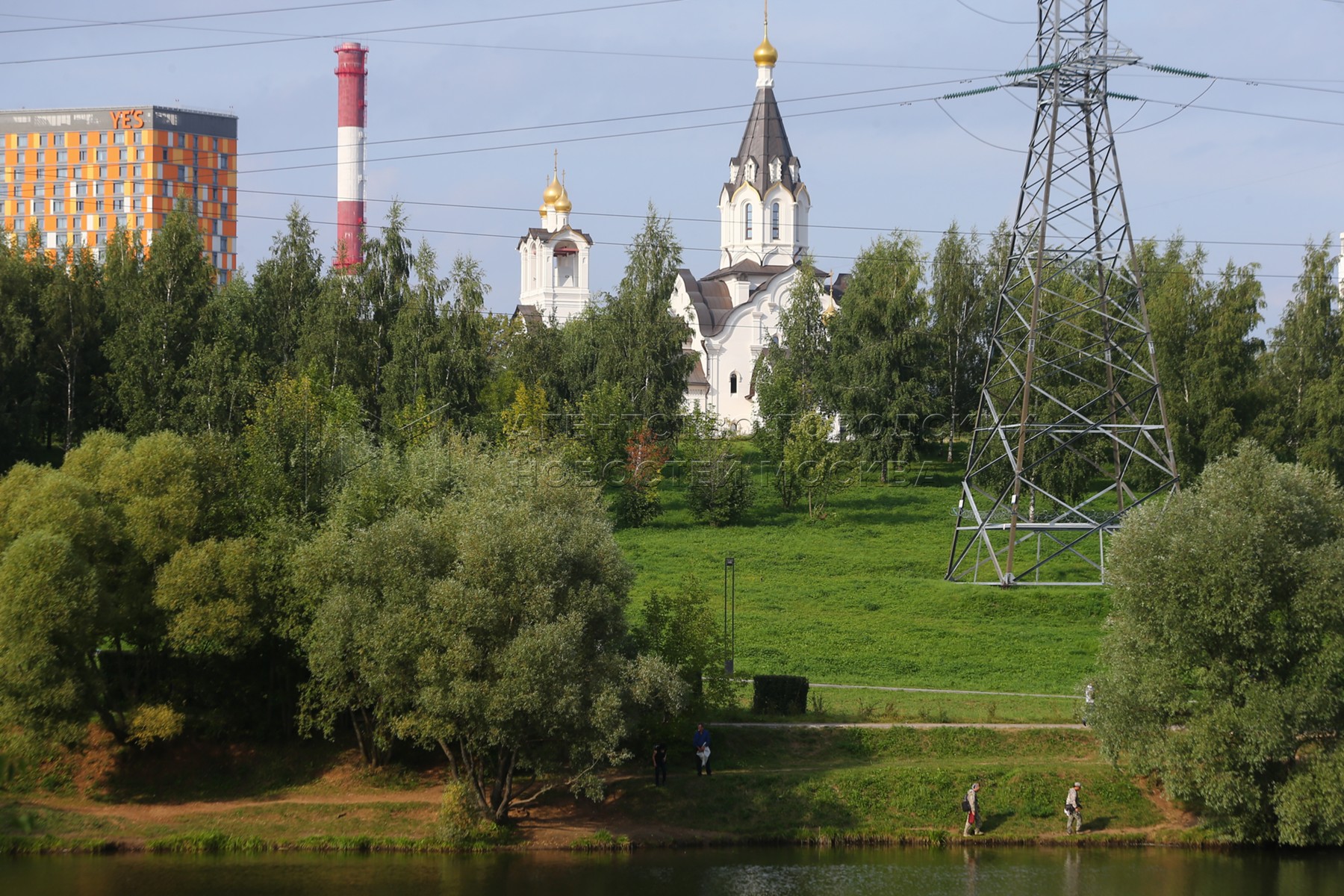 ландшафтный парк митино москва