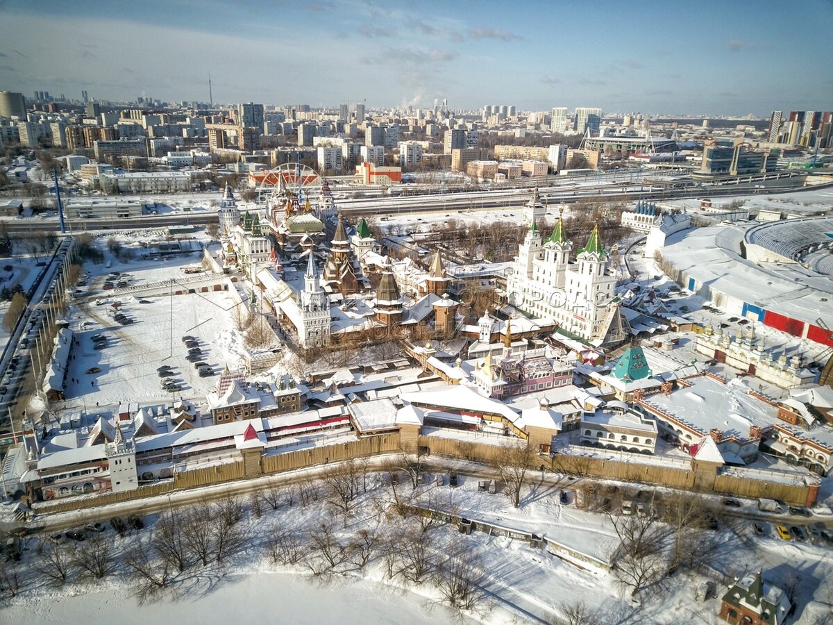 Фото москвы с квадрокоптера