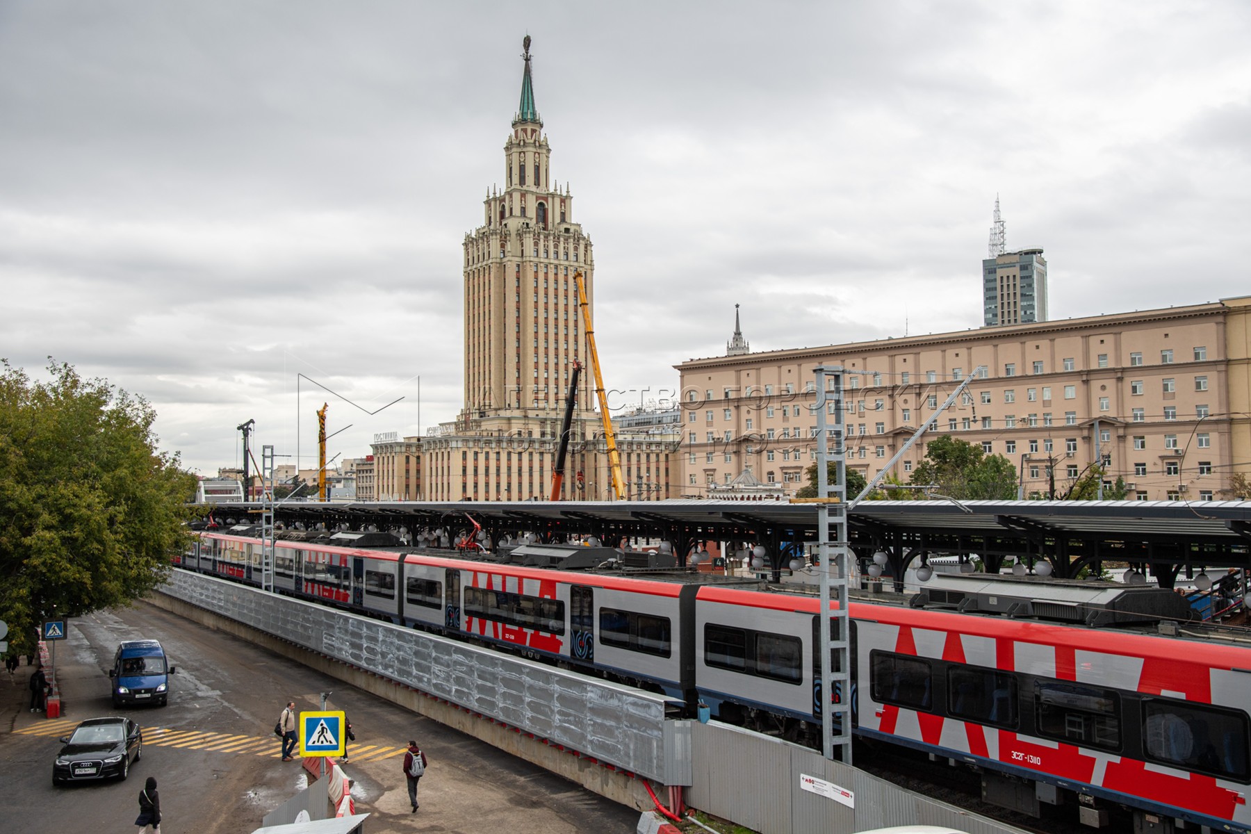 Каланчевская комсомольская площадь вл1соор5 москва фото