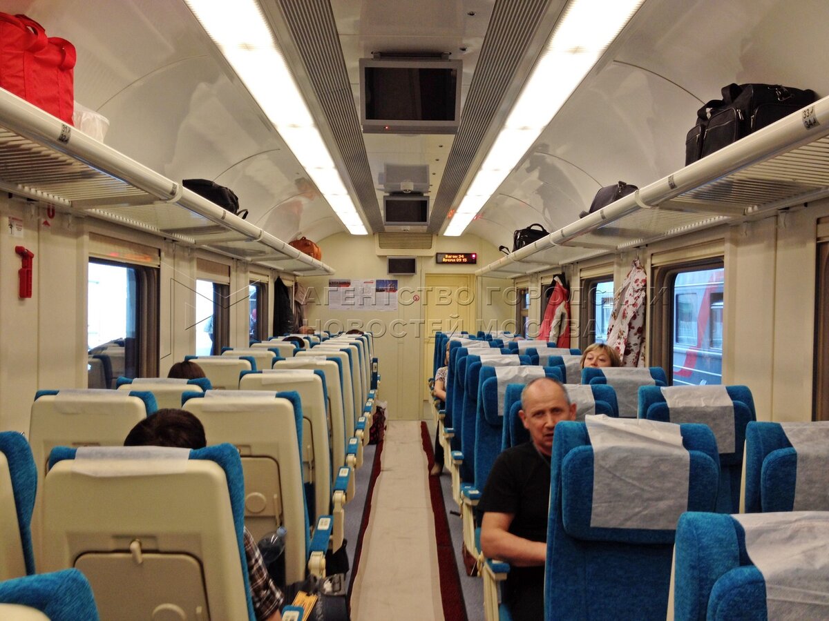 Поезд 065м сидячий вагон