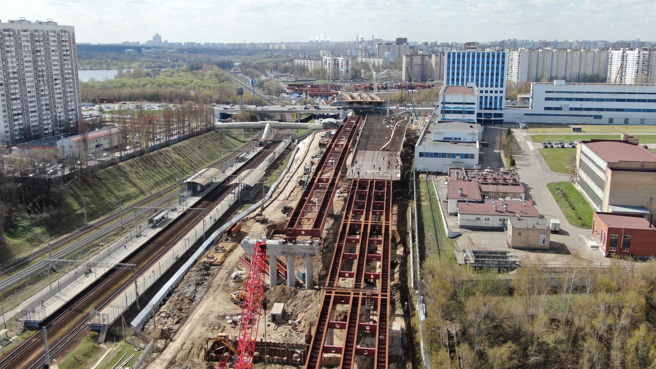 Четыре объекта. Мсд от Ярославского до Дмитровского шоссе. Развязки Москвы. Московское шоссе 256. Второй Эстакадный мост.