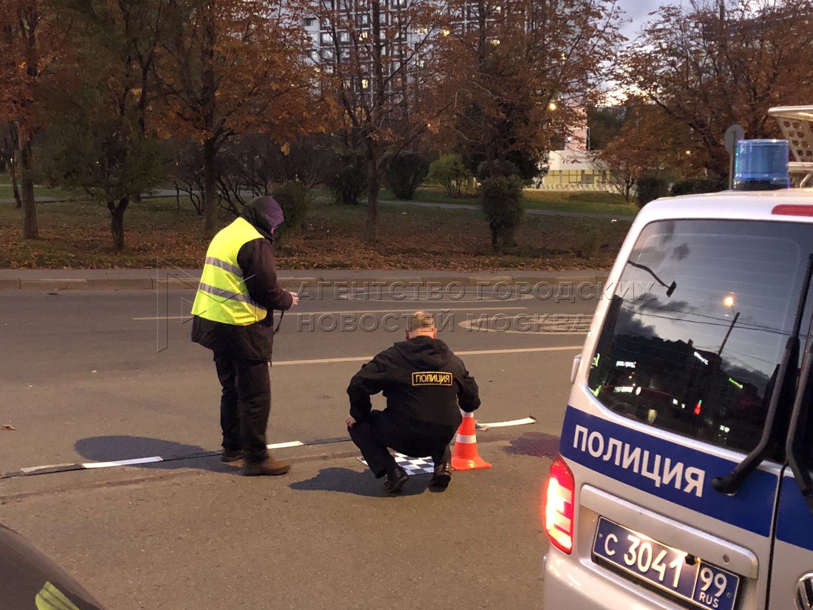 сбили человека в москве