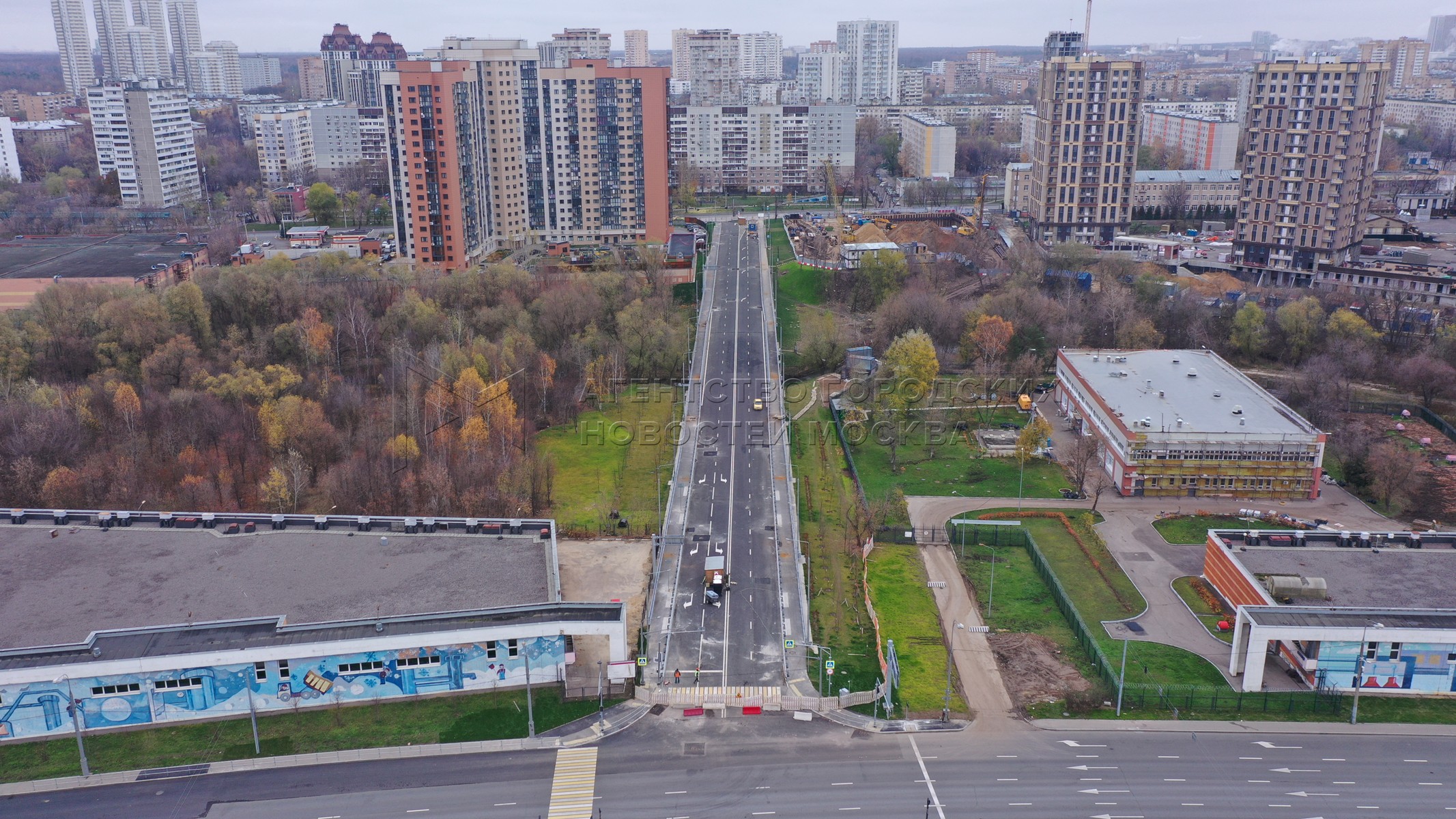 Мост Краснобогатырская проспект ветеранов