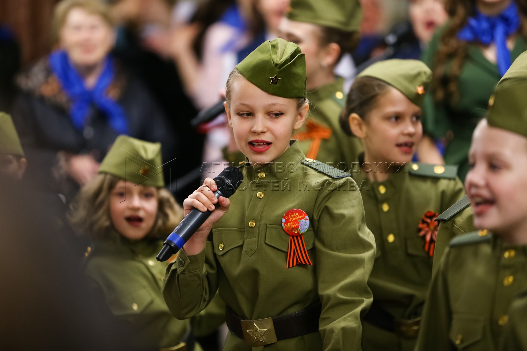 Пилотка Военная Синяя