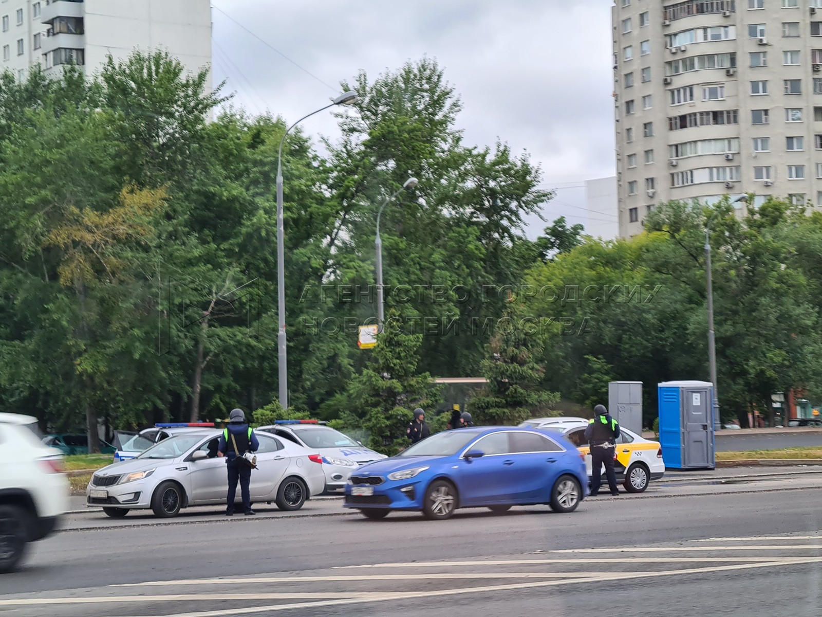 москва въезд в город