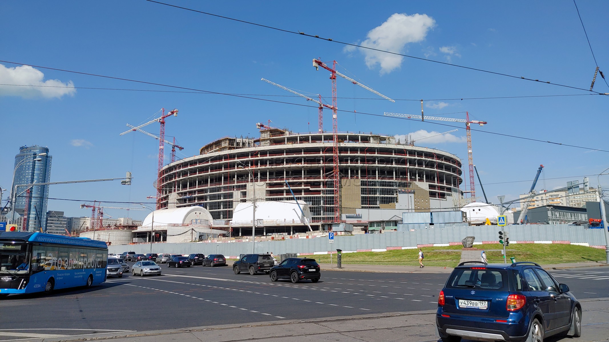 строительство олимпийского в москве