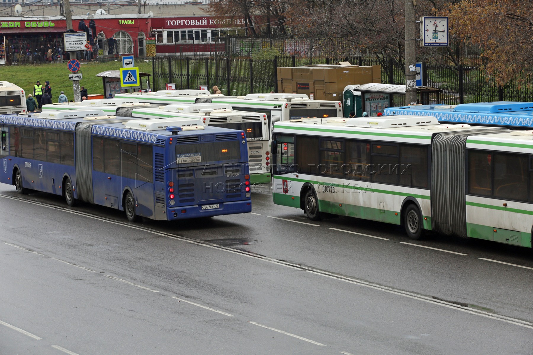 Павильон Московского транспорта.