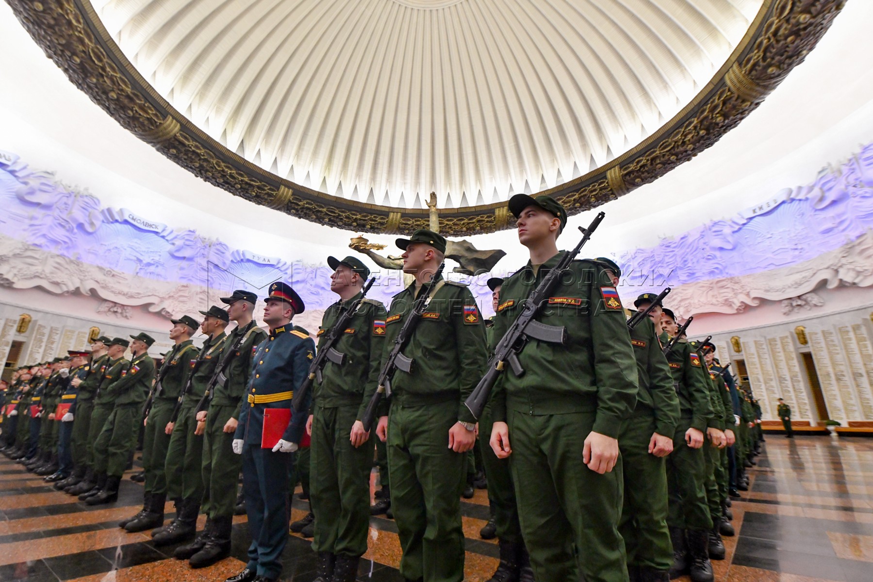 Семёновский полк присяга на Поклонной горе