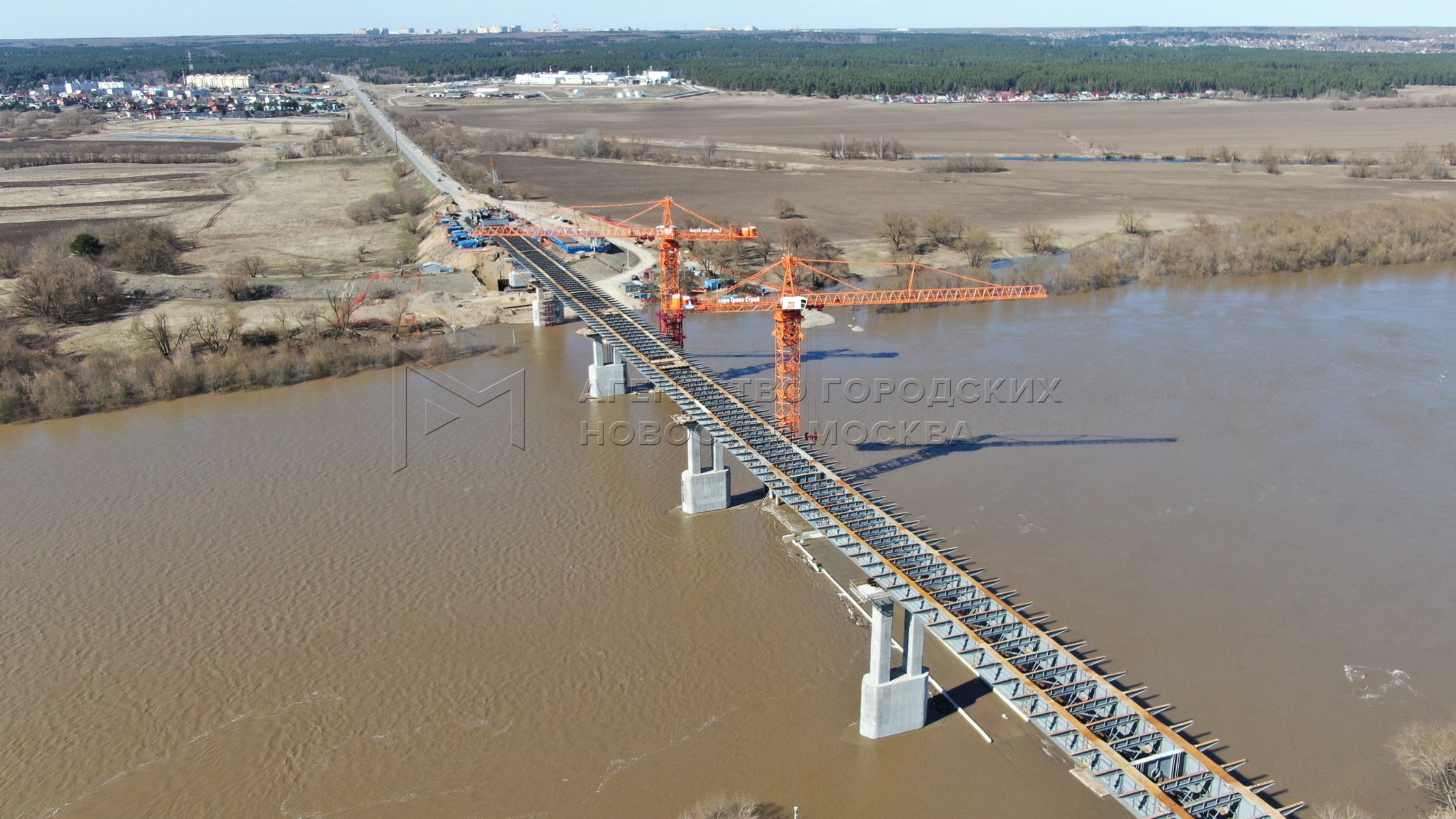 Ступино мост через оку